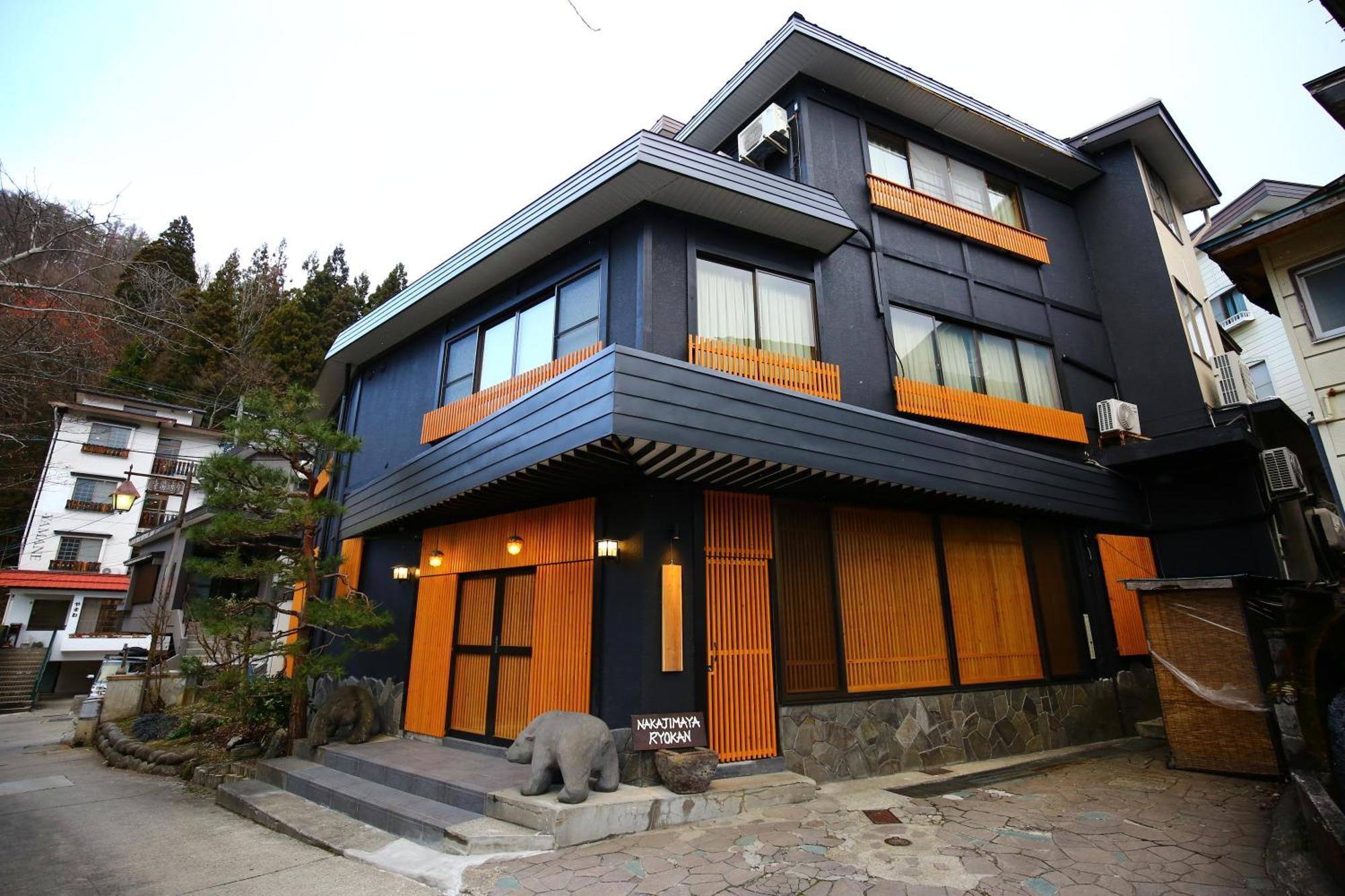 Nakajimaya Ryokan Nozawaonsen Bagian luar foto